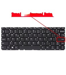 Clavier Espagnol 5CB0M36303 pour Lenovo Yoga 310-11 et 710-11 sans cadre