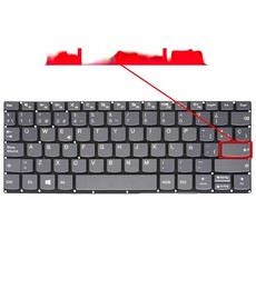 Spanish Keyboard SN20N89640 for Lenovo Yoga 330-11IGM and Flex 6-11IGM Grey