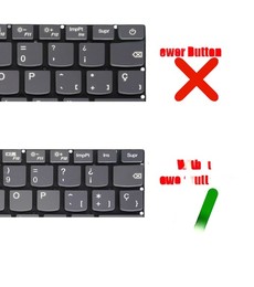 Clavier Espagnol SN20N89640 pour Lenovo Yoga 330-11IGM et Flex 6-11IGM Gris