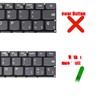 Teclado Espanhol SN20N89640 para Lenovo Yoga 330-11IGM e Flex 6-11IGM Cinzento