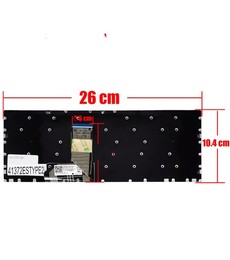 Spanish Keyboard SN20N89640 for Lenovo Yoga 330-11IGM / Flex 6-11IGM Gray frameless