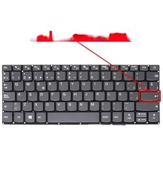 Spanish Keyboard SN20N89640 for Lenovo Yoga 330-11IGM / Flex 6-11IGM Gray frameless