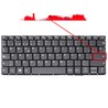 Spanish Keyboard SN20N89640 for Lenovo Yoga 330-11IGM / Flex 6-11IGM Gray frameless