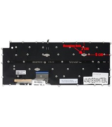 Clavier Espagnol Blanc SN2882BU1 pour LG Gram 13U70Q rétroéclairé