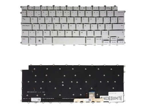 Spanish Keyboard AEW74230112T for LG Gram 14 2023 14Z90R backlit