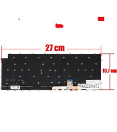Spanish Keyboard AEW74230112T for LG Gram 14 2023 14Z90R backlit