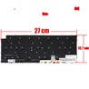 Spanish Keyboard AEW74230112T for LG Gram 14 2023 14Z90R backlit