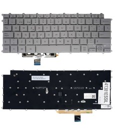 Spanish Keyboard for LG Gram 14Z90P AEW74230112T frameless and backlit