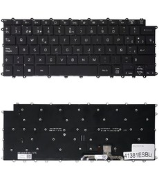 Teclado espanhol retroiluminado AEW74230112T para portátil LG Gram 14Z90P