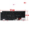 Teclado español retroiluminado AEW74230112T para portátil LG Gram 14Z90P