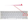 Teclado Espanhol V137867AS1 para LG Tab-Book Z160 H160 Branco sem moldura