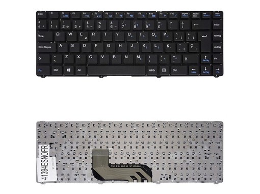 Teclado Español V156122AK1 para portátil MSI CR43 6M CR430 sin marco