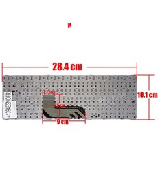 Clavier Espagnol V156122AK1 pour ordinateur portable MSI CR43 6M CR430 sans cadre