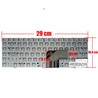 Spanische Tastatur MB2904005 für Prestigio Smartbook 133S rahmenlos