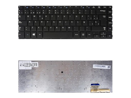 Teclado Español para Samsung Series 5 Ultra 530U4B con part number BA59-03282A
