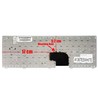 Teclado Espanhol para Sony Vaio VGN-C Series 1-479-963-11 em cor branca