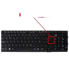 Spanish Keyboard 148986411 for Sony Vaio VPC-SE no frame