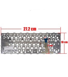 Spanish Keyboard G83C000HS5US for Toshiba Portege X20W-D and X20W-E backlit