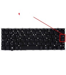 Spanish Keyboard G83C000HS5US for Toshiba Portege X20W-D and X20W-E backlit