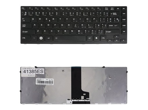 Clavier espagnol PK130IW1B00 pour Toshiba Satellite M640 M645 P745 avec cadre