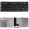 Spanische Tastatur PK130IW1B00 für Toshiba Satellite M640 M645 P745 mit Rahmen