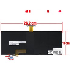 Spanische Tastatur RD2-00080 für Microsoft Surface Pro 3 und Pro 4, hintergrundbeleuchtet
