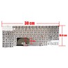 Teclado Espanhol 3000190113 para portátil Asus L4000R L4400R com moldura