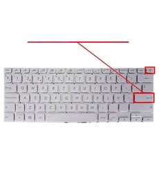 Teclado Espanhol 90NB0JF1-R31GE0 para Asus VivoBook S13 S330 Prateado Retroiluminado