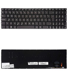 Teclado Español para Asus ZenBook UX51VZ 9Z.N8BBU.H0S Marrón sin marco