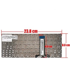 Teclado Español AEYU3P00020 para Asus Zenpad 10 Z301 Z300C Blanco sin marco