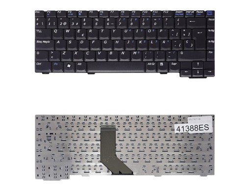 Teclado Español V050146CS1 para Benq Joybook R56 y Clevo M350B con marco
