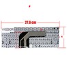 Spanische Tastatur für Chuwi Herobook Pro und Teclast F7 Plus mit P/N MB3181004