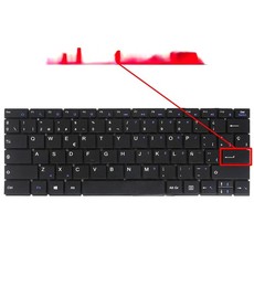 Teclado espanhol para Chuwi Herobook Pro e Teclast F7 Plus com P/N MB3181004