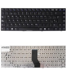 Spanish Keyboard for Hasee K550D laptop with reference QJW401