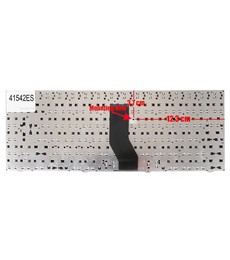Clavier Espagnol pour ordinateur portable Hasee K550D avec référence QJW401