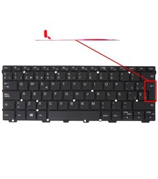 Clavier Espagnol pour Lenovo 300e 2nd Gen 81M9 82GK avec référence 5CB1B02718