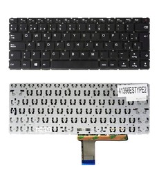 Spanish Keyboard 5CB0L45737 for Lenovo Ideapad 110-14IBR and 110-14AST with power button