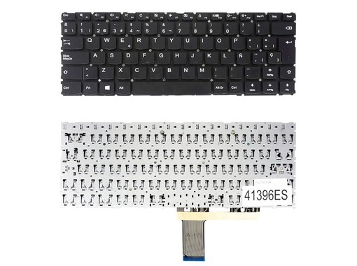 Teclado Espanhol para Lenovo V110 V310 series com Part Number 5CB0L80493 sem moldura