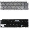 Teclado Español AEW74230312 para LG Gram 17Z90P 17Z95P retroiluminado plata