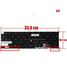 Teclado Español AEW74230312 para LG Gram 17Z90P 17Z95P retroiluminado plata