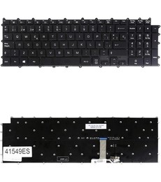 Spanische Tastatur für LG Gram 17Z90P SG-90970-XUA Laptop hintergrundbeleuchtet