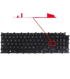 Clavier Espagnol pour ordinateur portable LG Gram 17Z90P SG-90970-XUA rétroéclairé