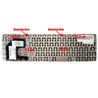 Spanish Keyboard for HP SleekBook 15-B frameless 701684-001