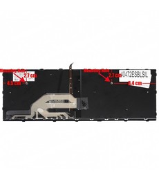 Teclado Español L01072-071 para HP ProBook 430 G5 440 G5 con retroiluminación y marco plateado