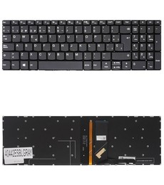 Teclado Español Retroiluminado 5CB0R07416 para Lenovo Ideapad 330-15 330-17 Gris