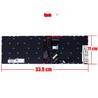 Spanish Blue Backlit Keyboard 5CB0R16716 for Lenovo IdeaPad L340-15