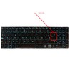 Teclado Espanhol Azul Retroiluminado 5CB0R16716 para Lenovo IdeaPad L340-15