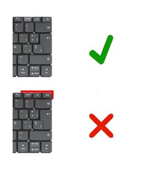 Spanish Keyboard for Lenovo IdeaPad 3-14ADA6 with reference SN20M61460, gray color and backlit