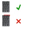 Clavier espagnol pour Lenovo IdeaPad 3-14ADA6 avec référence SN20M61460, couleur grise et rétroéclairé
