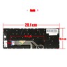 Clavier Espagnol SN20Q40633 pour Lenovo ThinkBook 13S 14S Gris Rétroéclairé